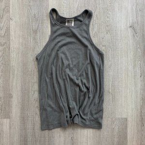 Free people grey high neck tank - size S